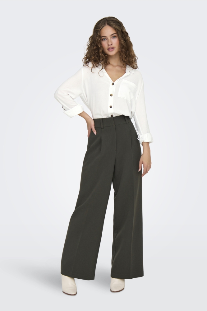 JDYLAUREL LIFE L/S SHIRT WVN DIA 15329311 WHITE